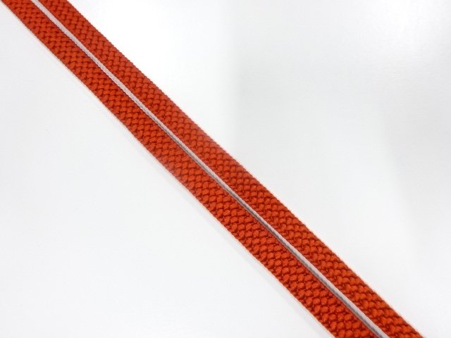 未使用品　正絹　帯留め用　手組三分紐